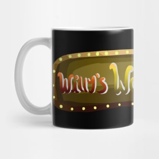 willy the weasel poster 2 Mug